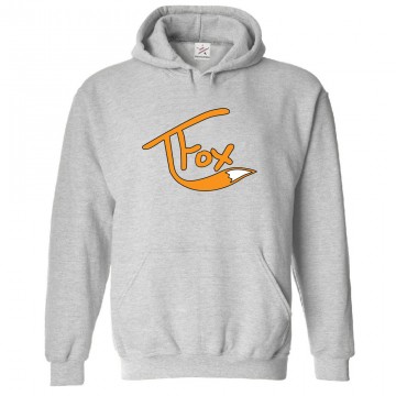 T Fox Unisex Classic Kids and Adults Pullover Hoodie								 									 									